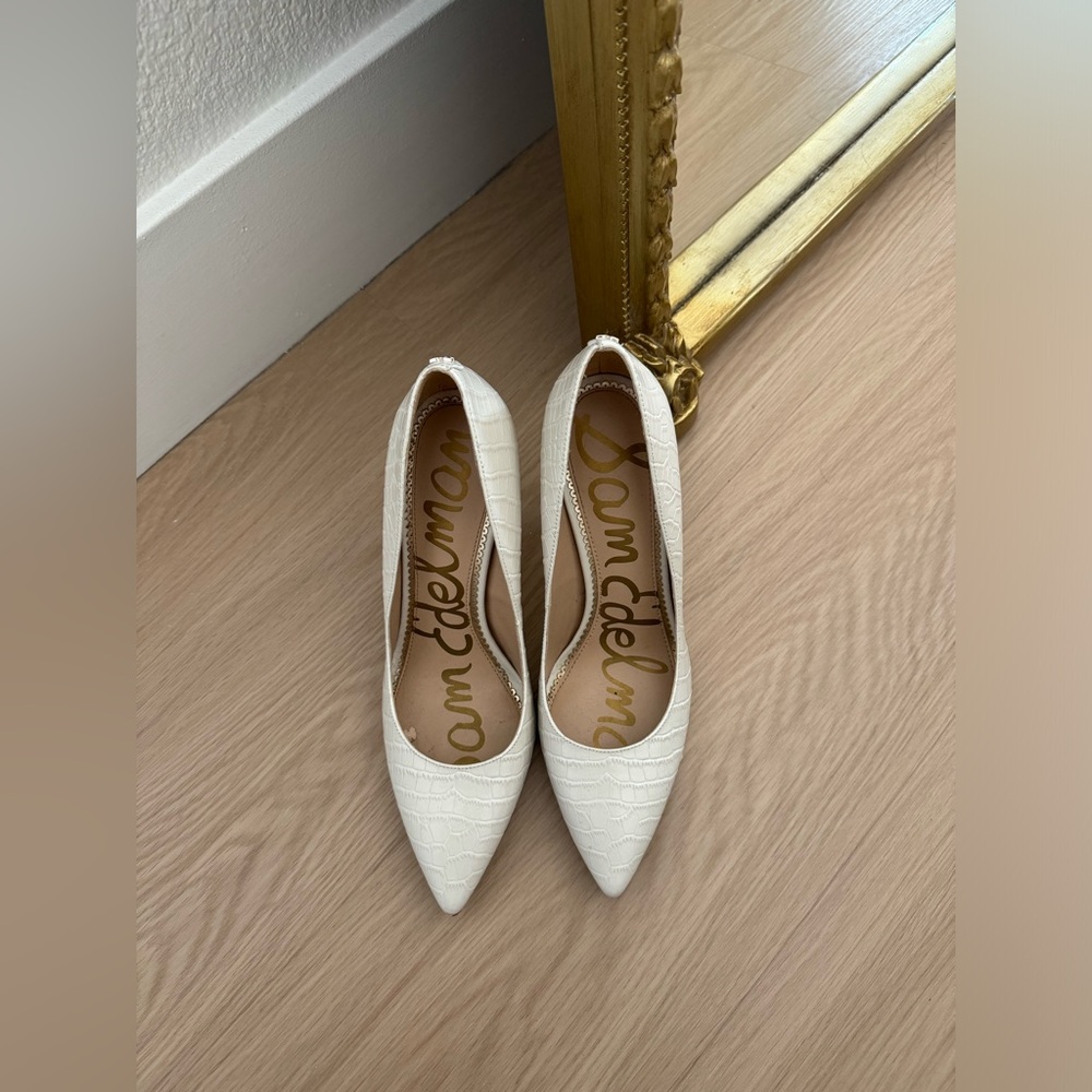 Sam Edelman white shoes!